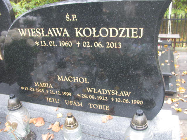 Władysław Machoł 1922 Mikstat - Grobonet - Wyszukiwarka osób pochowanych