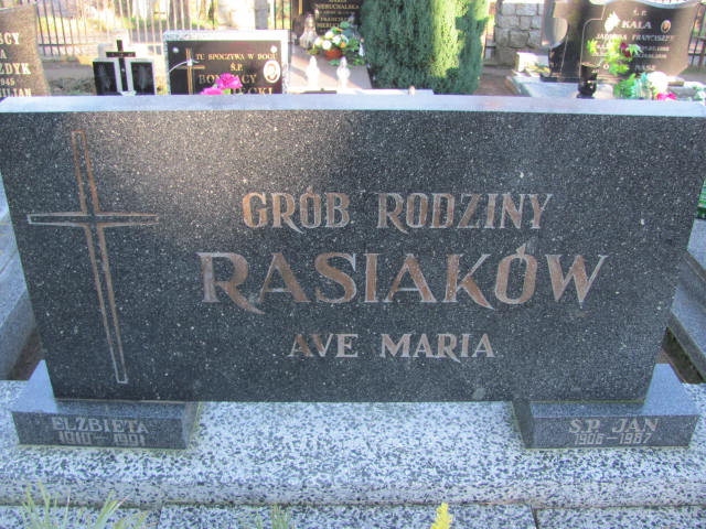 Bożena Rasiak 1944 Mikstat - Grobonet - Wyszukiwarka osób pochowanych