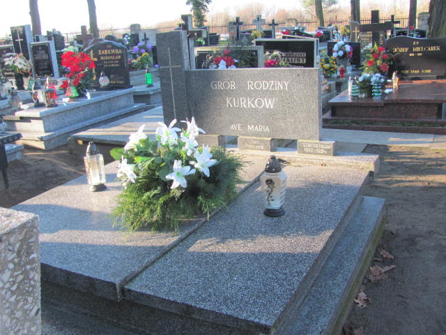 Grób Stanisława Kurek