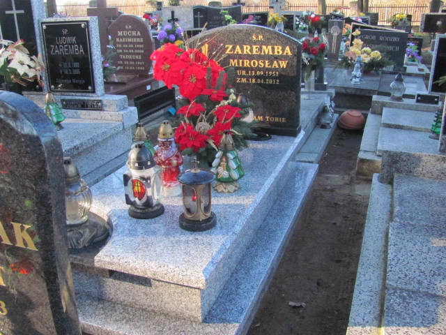 Grób Mirosław Zaremba