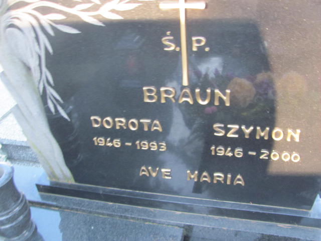 Szymon Braun 1946 Mikstat - Grobonet - Wyszukiwarka osób pochowanych