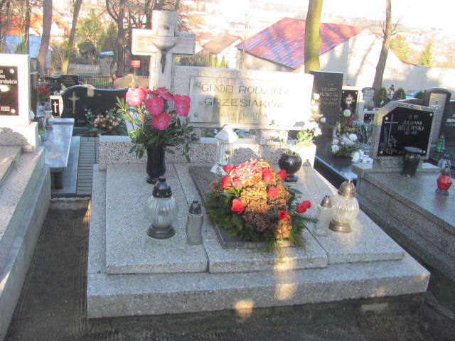 Grób Franciszka Grzesiak