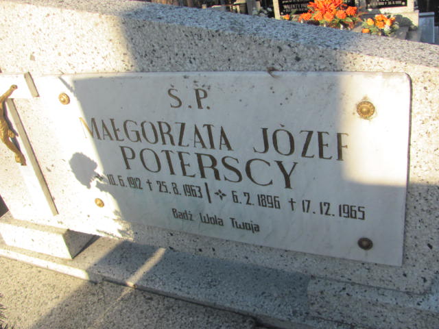 Józef Poterski 1896 Mikstat - Grobonet - Wyszukiwarka osób pochowanych