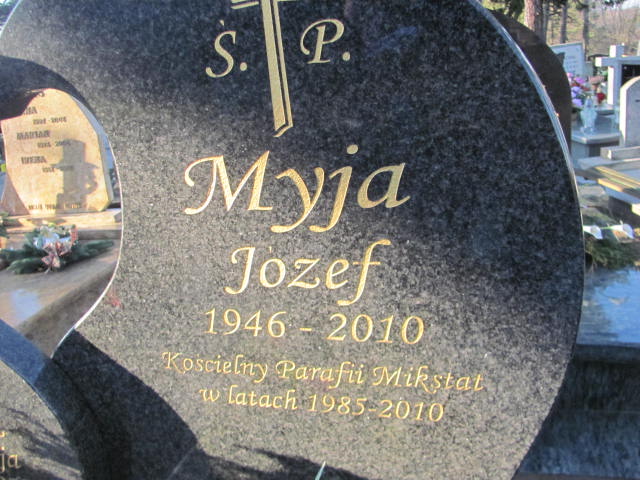 Józef Myja 1946 Mikstat - Grobonet - Wyszukiwarka osób pochowanych