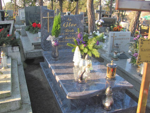 Grób Aniela Gloc