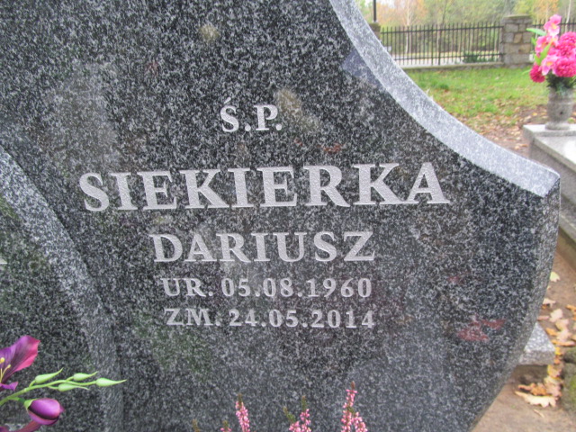 Dariusz Siekierka 1960 Mikstat - Grobonet - Wyszukiwarka osób pochowanych