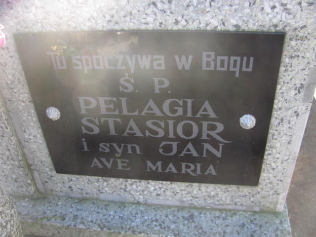 Pelagia Stasior 1906 Mikstat - Grobonet - Wyszukiwarka osób pochowanych