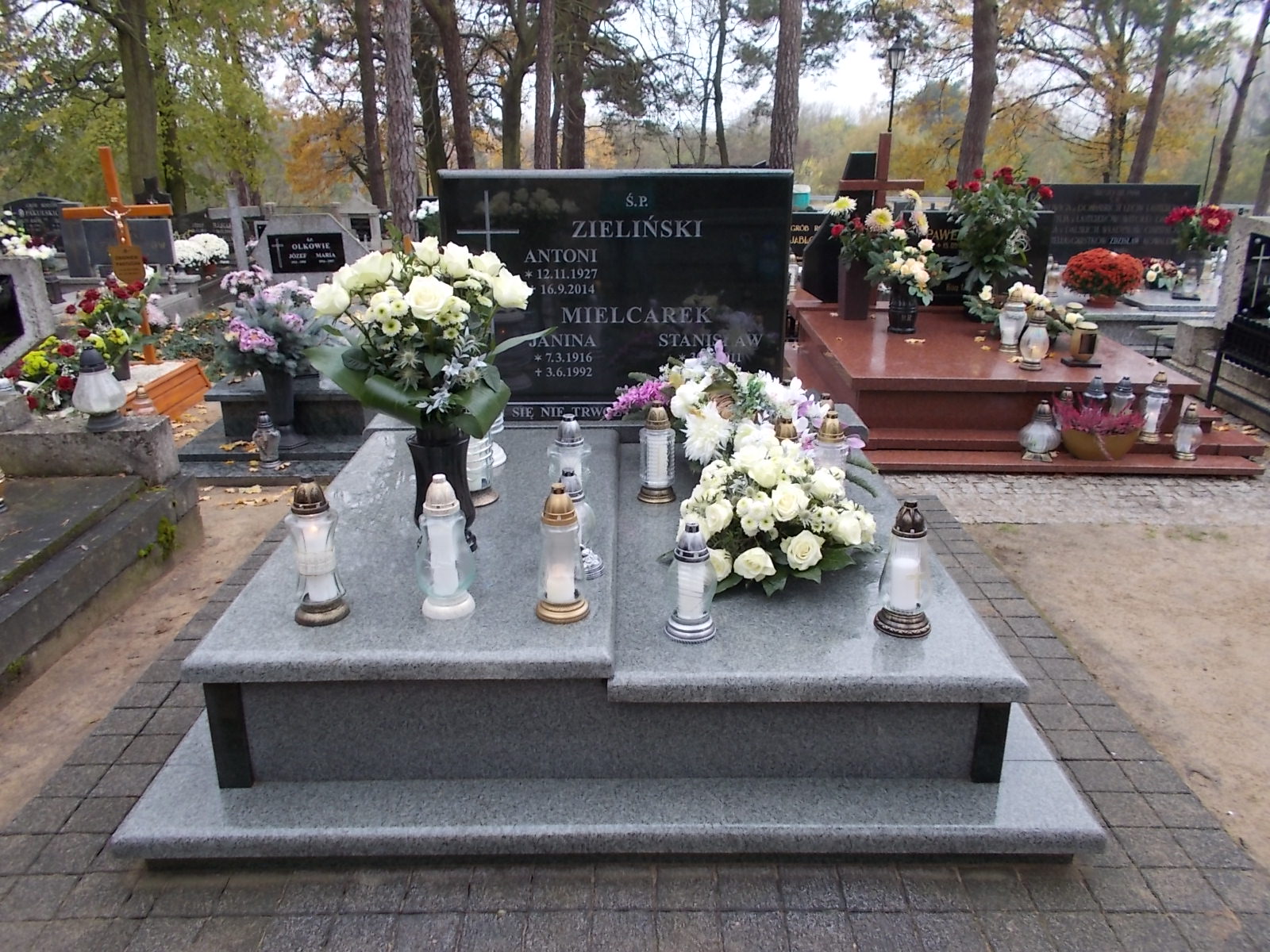 Grób Janina Mielcarek